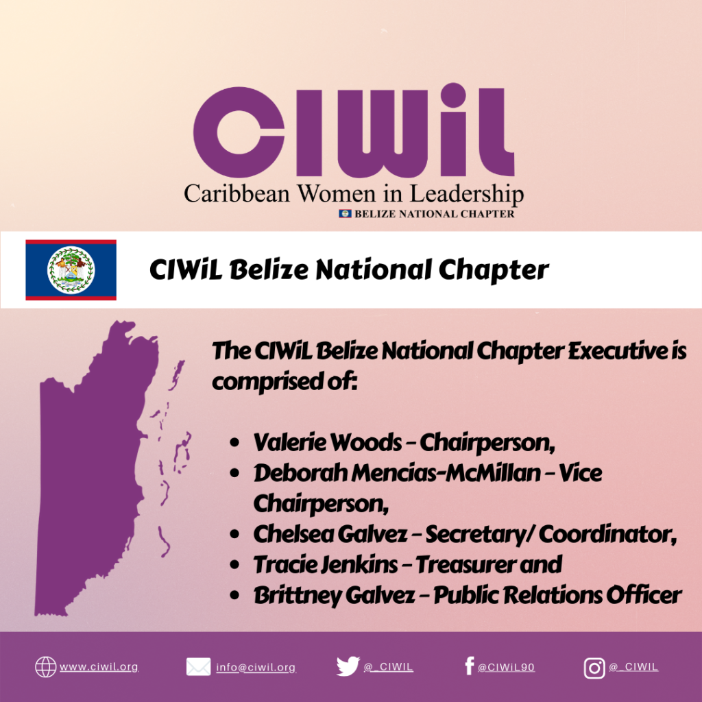 Newest CIWiL National Chapter formed in Belize