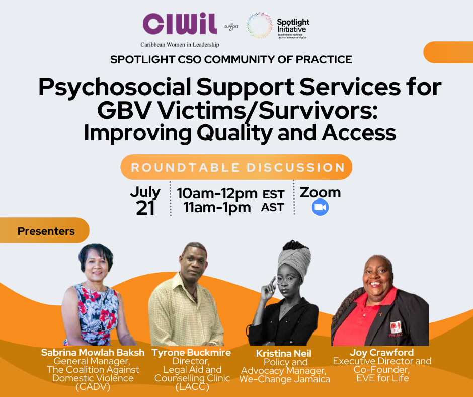 Register Now: Psychosocial Support Services for GBV Victims/ Survivors